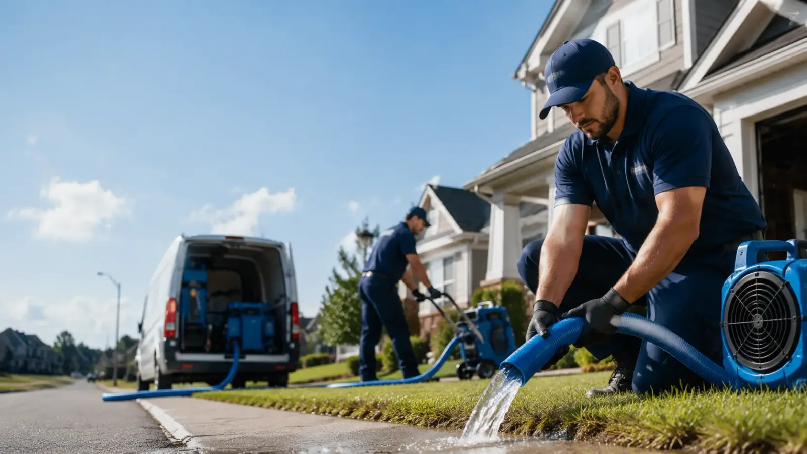 Flood Damage Restoration in Blair, OK